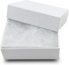 25-pack Cotton Filled Cardboard Paper Jewelry Boxes Gift Case