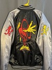 Insane Clown Posse Icp Bomber Jacket 2xl Black And Silver Sleeves