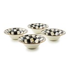 Brand New Mackenzie Childs Enamel Breakfast Bowls  Set Of 4