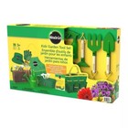 Miracle-gro Kids 23 Piece Garden Tool Set Hat Gloves Apron Tote Watering Can
