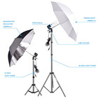 600w Photography Photo Video Portrait Studio Day Light Umbrella Lighting Kit Pro
