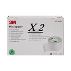 2 Box Micropore Tape 3m Surgical Medical Paper 24 Rolls 1 Inch Wide Best   Quick