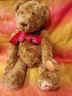 Fao Schwarz 2001 Jointed Teddy Bear Plush Brown Large 24  Stuffed Animal Toy