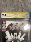 Batman Who Laughs Grim Knight  1 Cgc 9 4 Ss Creees Lee Original Sketch Signed