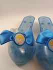 Disney Princess Cinderella Glittery Jelly Dress Up Shoes   Slip On   Toddler 7 