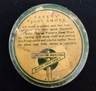 Antique  Safety Shoe Preservative Advertising Tin 1915-1925 Holliston Mass- Rare