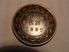 1897 Canadian Large Cent - Nice Detail 