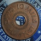 Palestine 1943  10 Mils     b265