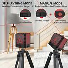 Laser Level 2 Lines Red Self Leveling Tool 100ft Cross Line