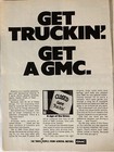 1976 Gmc Truck Van Two Page Print Ad