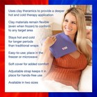 Thermipaq Hot Cold Therapy Wrap Microwave Heating Pad For Pain Relief 1 Count
