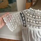 Vintage Antique Crochet Top Camisole Top Women   s As Is Edwardian Era