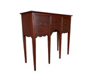 Knob Creek Shaker Style 3 Drawer Cherry 47  Sideboard