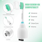 6 Pack Toothbrush Replacement Brush Heads For Philips Sonicare E Series Hx7001