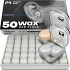 Silicone Gel Ear Plugs For Sleeping   Swimming - 50 Noise Cancelling Earplugs  3