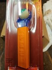 Pez Dispenser Psychedelic Eyepci Offer   76 Blue W  Orange Base No Feet Sealed