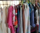 Lot Of 30 Vintage 70s  80s Blouses wholesale resell Recycled