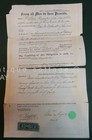 1865 Antique Document Revenue Stamps Ellen Hagarty To John Wetherell Phila Pa