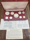 1976 Commonwealth Of The Bahamas Proof Set Minted At The Franklin Mint In Ogp No