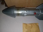 Astro Mfg Rocket Space Ship Mechanical Bank 1957 Berzac With Tip   Box Key
