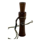 Vtg P s  Olt Model Mkv Duck Call Wooden Mallard Pekin Illinois Waterfowl Nice