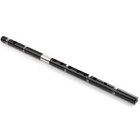 Plastic Black Japanese Shinobue Flute 7 Hon Two Section Flute Musical Instrument