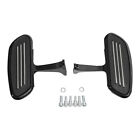 Black Passenger Floorboards Fit For Harley Touring Electra Road Glide 1993-2024