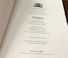 Royal Ballet 2009 Program Playbill Covenent Garden Ondine