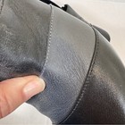Dansko Black Grey Leather Slip On Clogs Womens 7 Nursing Shoes Comfort Classic