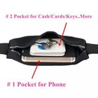 For Iphone 11 12 13 Pro Max Xs - Running Waist Bag Belt Band Sports Gym Workout