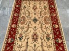 High Quality Handmade Afghan Rug Chobi Rug Hand Knotted Living Room Rug  4x6 Ft