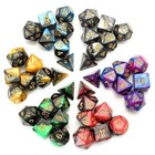 42pcs set Polyhedral Dice   Bag Multi Color Dnd Rpg 4 6 8 10 12 20 D4-d20 Games