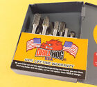 8 Pc Double Cut Carbide Burr Set Tungsten Drill Hog   Lifetime Warranty