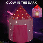 Kids Princess Tent   Lights  Children s Play House Toy  41  X 53   Pink