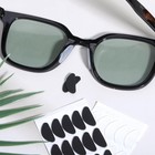 30 Pairs Glasses Nose Grips Non Slip  Soft Adhesive Glasses Anti Slip D-shaped S
