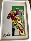 Iron Man Art Print Signed By Marvel Comics Artist Keith Williams  11  X 17  