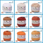 La Abuelita  50grs  By Omega - Amigurumi 100  Non-mercerized Cotton Yarn