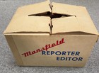 Mansfield Reporter 8mm Film Movie Action Editor 650  Good Lamp  With Splicer