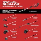 Milwaukee M18 Fuel Quik-lok Rubber Broom Attachment  49-16-2740  Free Shipping