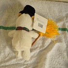 Vintage  The Disney Store Snowman Pooh Mini Plush Bean Bag Figure 8  Beanie Nwt
