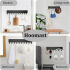 Key Holder Wall Mount With 10 Hooks - Key Rack Organizer For Entryway  Kitchen  