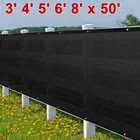 3  4  5  6  8  Privacy Fence Screen Garden Yard Windscreen Mesh Shade Cover Net