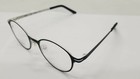 Louis Belgium Hatchet 1002 Kids Round Eyeglasses Frame 48 20 140 Black white