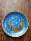 Vintage Hand-painted Dragonware Moriage Japanese Dragon Saucer
