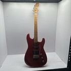 Vintage    80s Fender Squier Ii Stratocaster  Red  Made In Korea  
