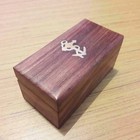 Nautical Antique Brass Sand Timer With Wooden Box Mini Gift