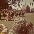 Kodak Hula Show Hawaii 1963 Dancers Lei Island Vtg Snapshot Photo