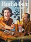 Lot Of 3 Vintage 1961 Budweiser Print Ad Ephemera Wall Art Decor