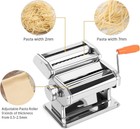 Adjustable Thickness Pasta Machine 150 Roller Noodles Pasta Maker Cutter Gifts