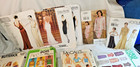 Huge Vintage Sewing Patterns Lot Vogue Vera Wang Mccall   s Simlicity Butterick